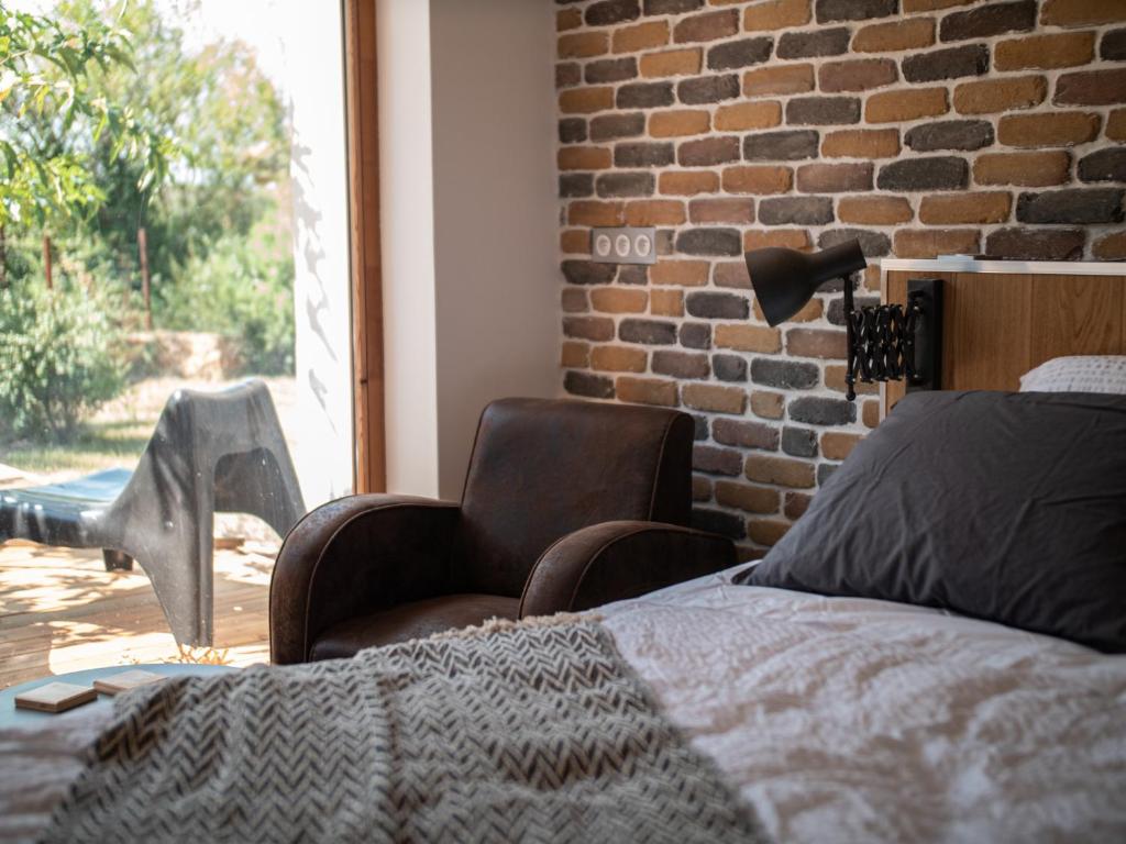 Postel nebo postele na pokoji v ubytování 4u Bed & Spa
