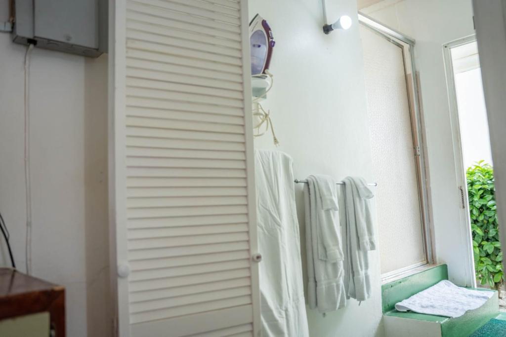 Koupelna v ubytování Cholson Chalets