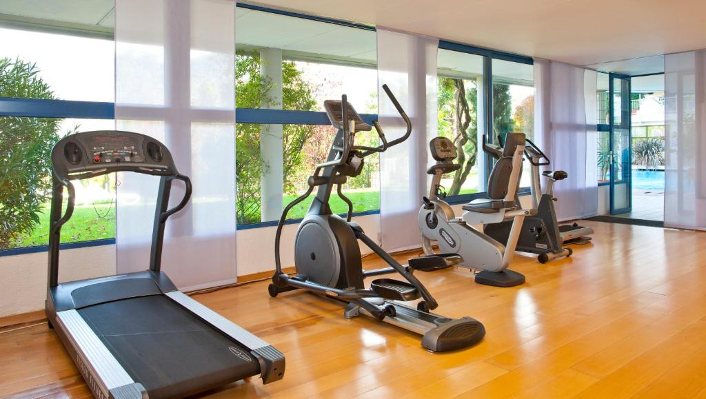 Fitness centrum a/nebo fitness zařízení v ubytování Parkhotel Marlena - Adults Only