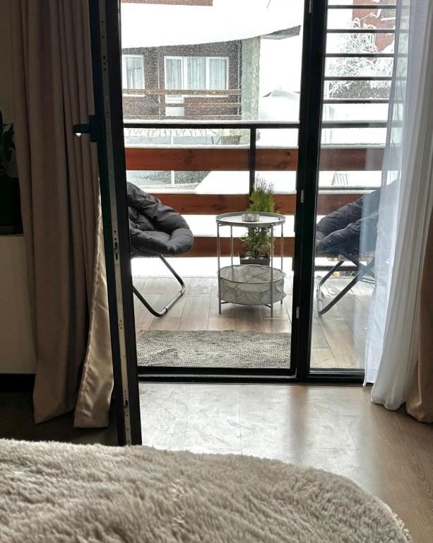 Balkón nebo terasa v ubytování Room 416