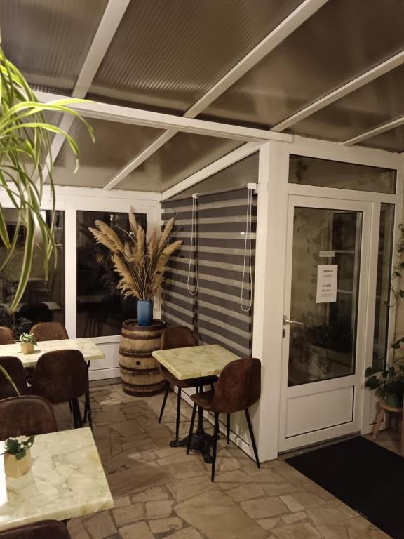 Patio nebo venkovní prostory v ubytování Le Declic