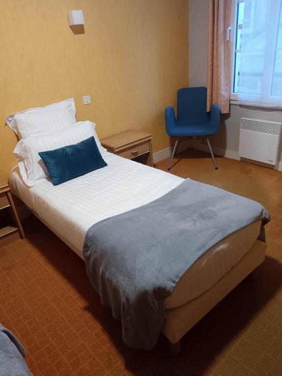 Postel nebo postele na pokoji v ubytování Le Declic