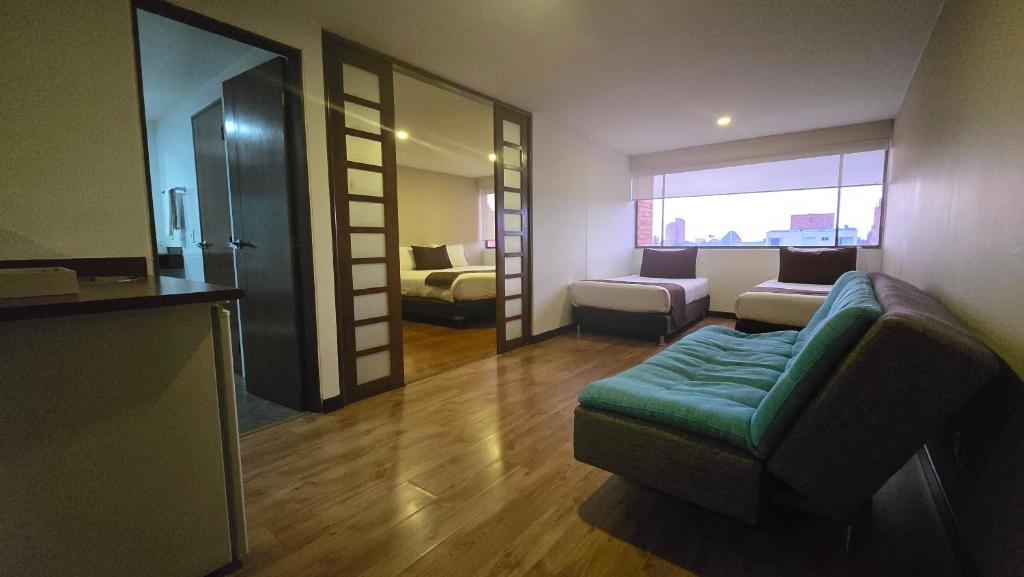 Posezení v ubytování Hotel Confort 80 Zona Rosa