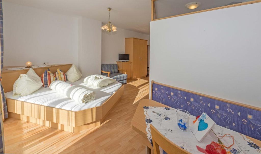 Postel nebo postele na pokoji v ubytování Haus Schluder - Familie Stanitzer