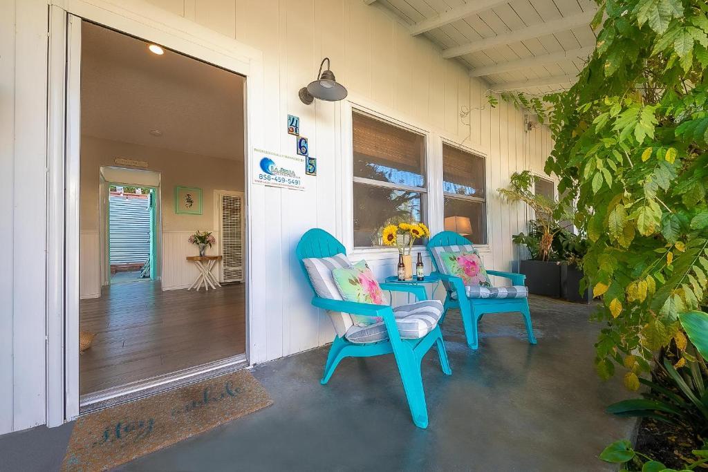 Patio nebo venkovní prostory v ubytování La Jolla Cottage