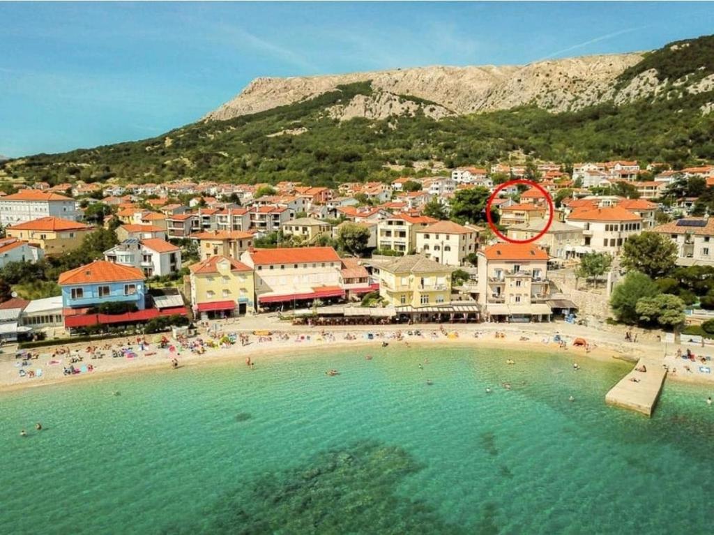 Apartments with parking space Baska, Krk - 23618