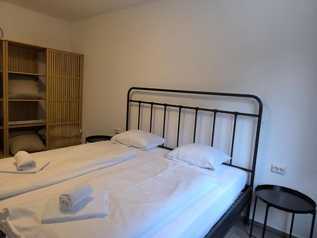 Posteľ alebo postele v izbe v ubytovaní Apartment Green Home