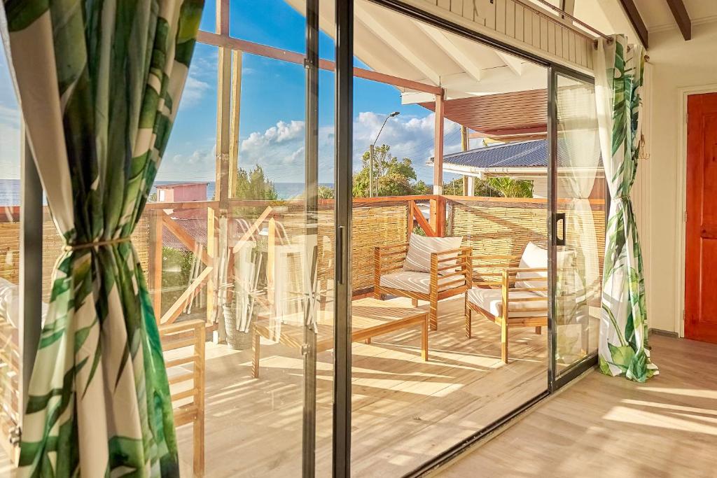 Balkón nebo terasa v ubytování Tahai Loft Apart Hotel