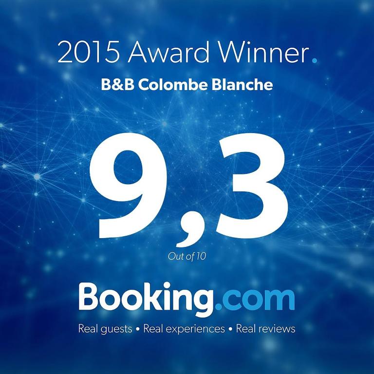 Certifikát, hodnocení, plakát nebo jiný dokument vystavený v ubytování B&B Colombe Blanche
