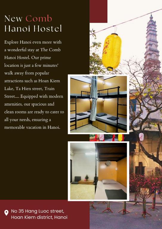 Fotografie z fotogalerie ubytování Hanoi New Comb Hostel v Hanoji