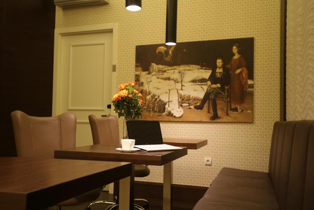 Posezení v ubytování Belgreat Premium Suites