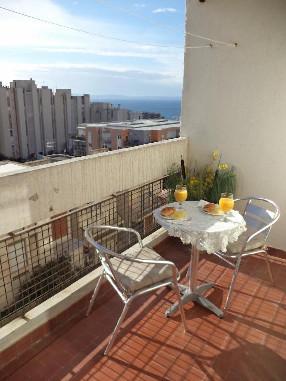 Balkón alebo terasa v ubytovaní Cool Apartment