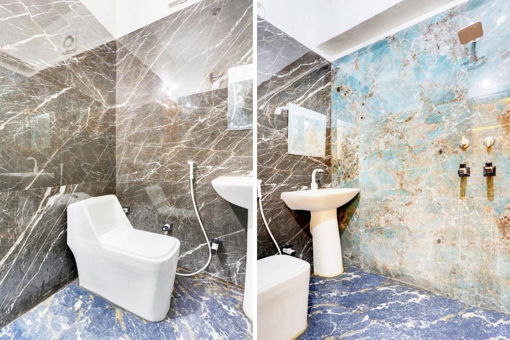 Koupelna v ubytování Hotel O Dev paradise