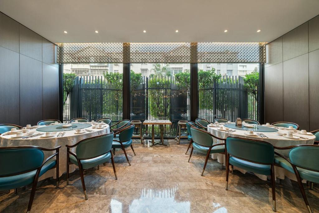 Restaurace v ubytování Juntai Hotel Xiamen