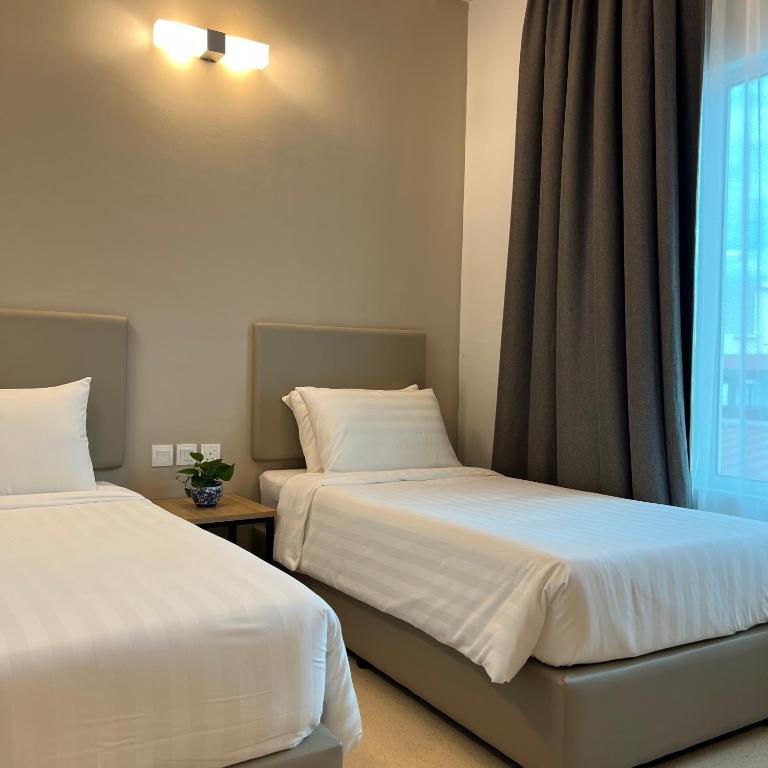 Postel nebo postele na pokoji v ubytování Serapi Verdure Hotel