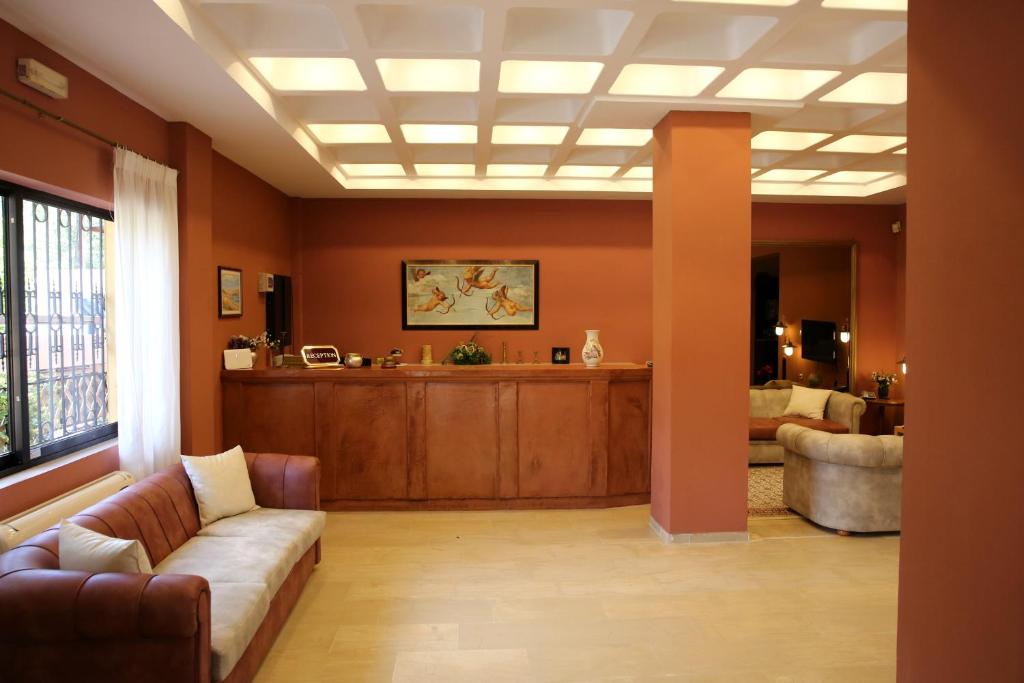 Posezení v ubytování Sunrise Inn