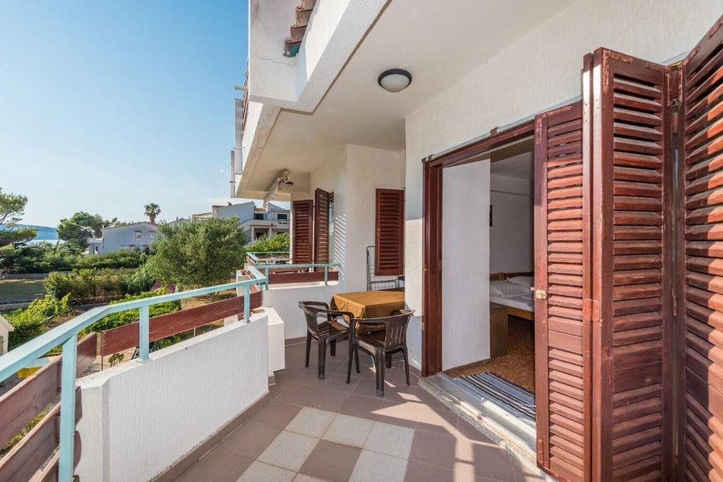Balkon lub taras w obiekcie Apartments Jadra