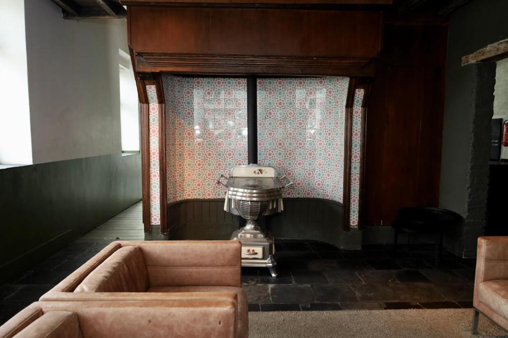 Posezení v ubytování D-Hotel