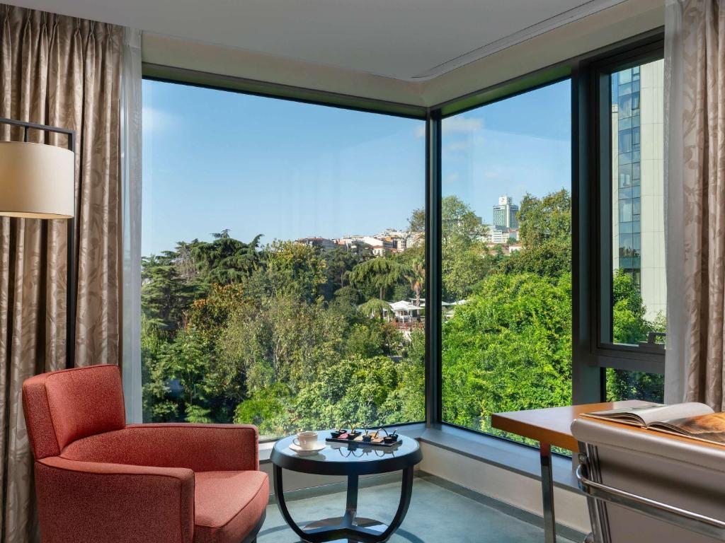 Posezení v ubytování Swissotel The Bosphorus Istanbul