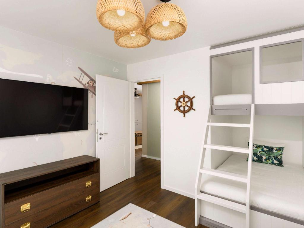 Postel nebo postele na pokoji v ubytování Mövenpick Balaland Resort Lake Balaton
