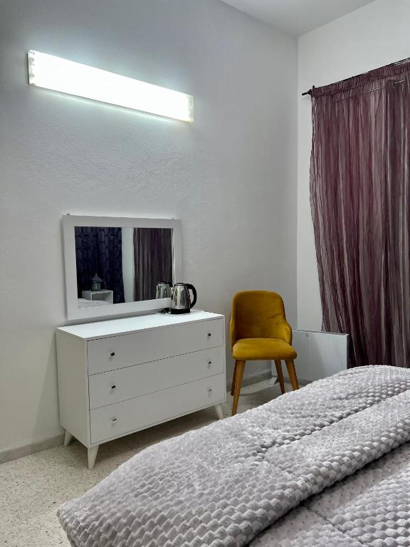 Postel nebo postele na pokoji v ubytování Dar Ali - Guesthouse