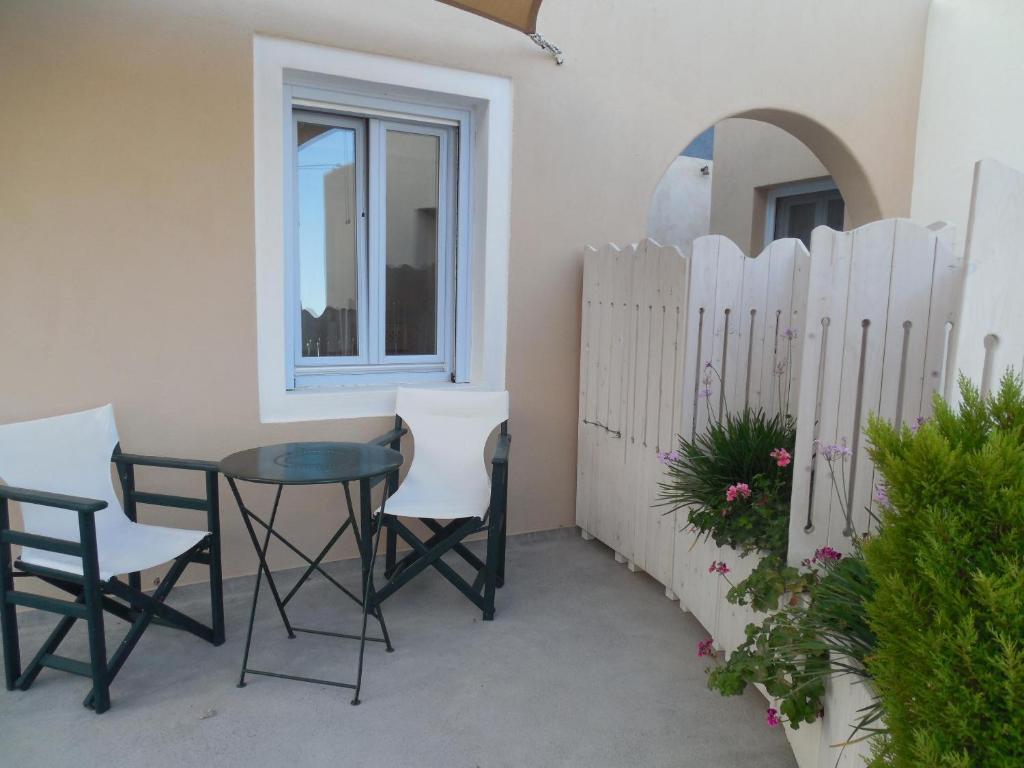 Μπαλκόνι ή βεράντα στο Sea view house Avgi