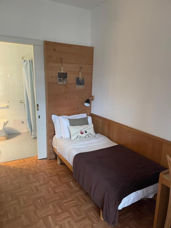 Postel nebo postele na pokoji v ubytování Hotel Valle Verde - Rent Ski & Bike