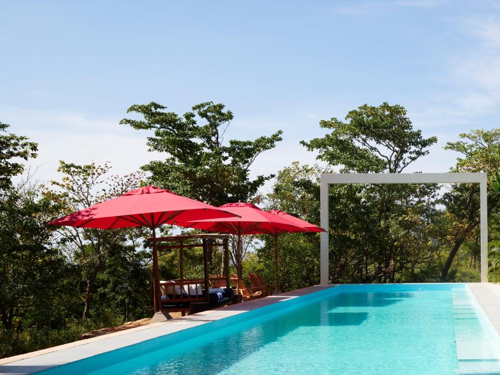 Bazén v ubytování Cocolia Hotel nebo v jeho okolí