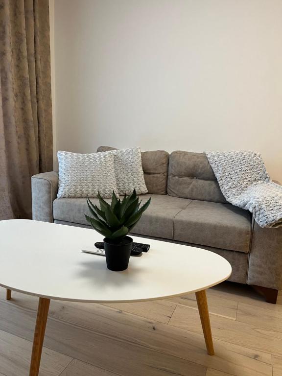 Posezení v ubytování Sarajevo Waves Aparthotel