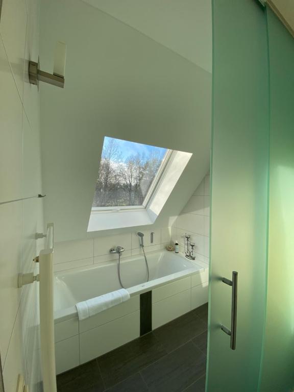 Koupelna v ubytování Hotel Sonnenhof Pleinfeld