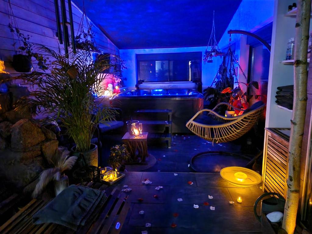 Fotografia z galérie ubytovania La suite Volupté - SPA du Souffle du Saule v destinácii Buhl-Lorraine