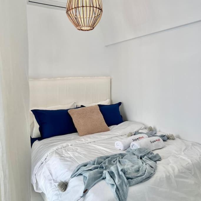 Voodi või voodid majutusasutuse Zina Apartment Sidi Bou Said toas