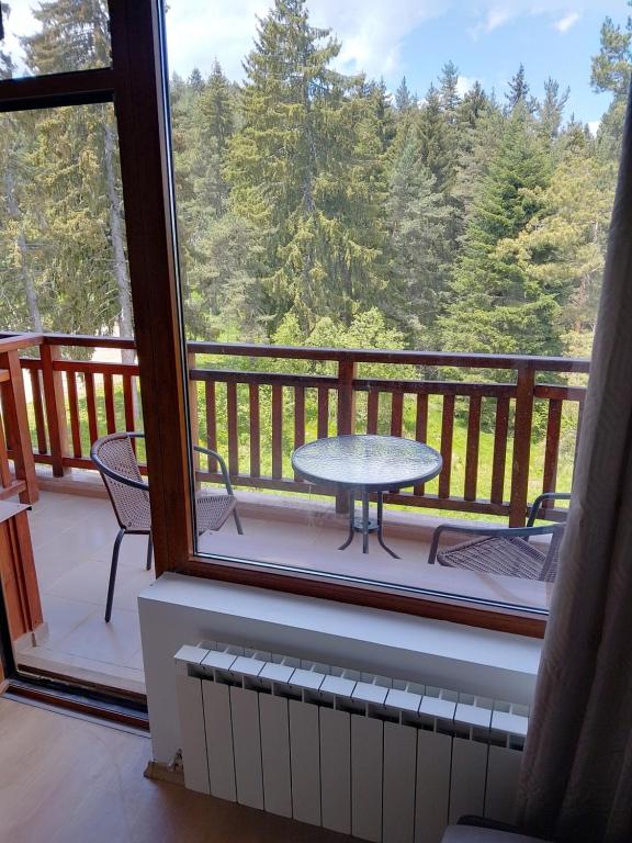 Balkón nebo terasa v ubytování Студио 36 - Семирамида, Боровец