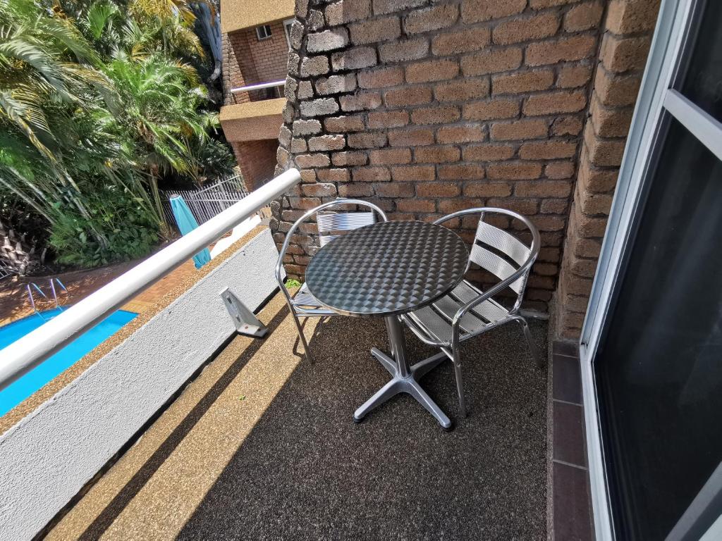 Balkón nebo terasa v ubytování Aquajet Motel