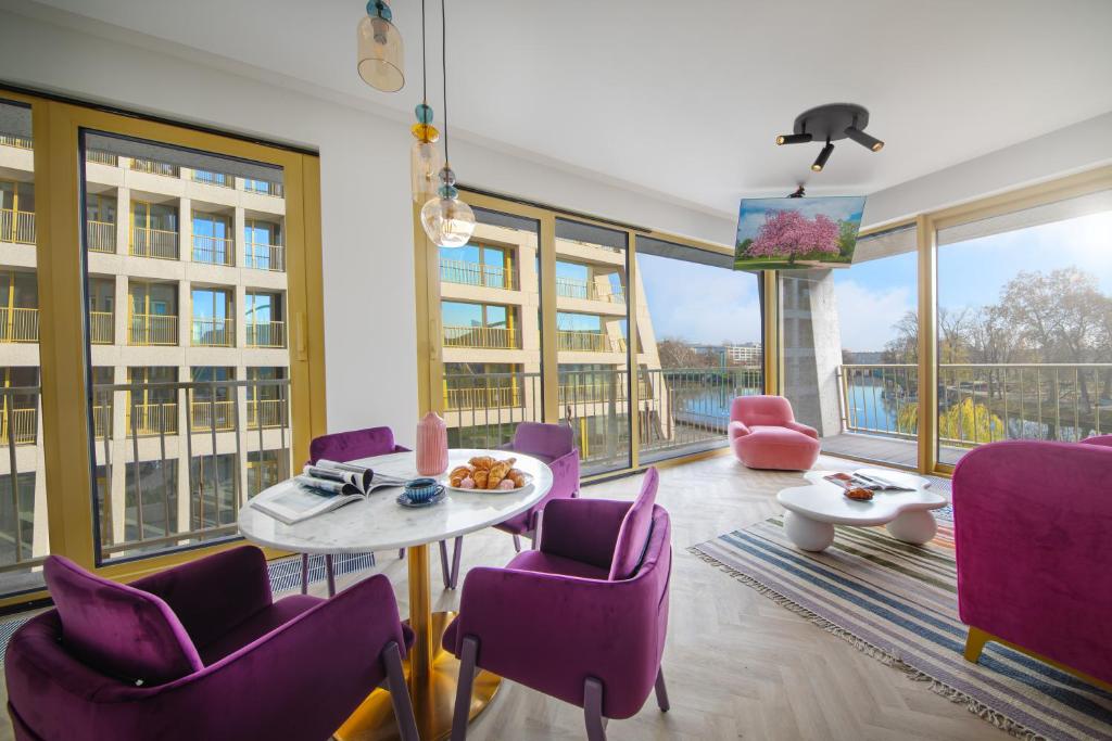 Boulevard Drobnera Residence - Apartamenty z widokiem na Odre - Resim 37