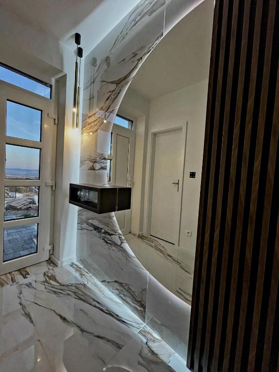 Koupelna v ubytování OLI Apartmán