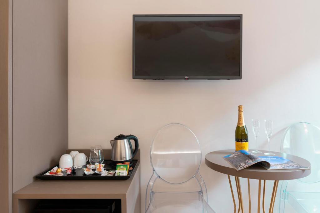 Nápoje v ubytování Hotel Magic