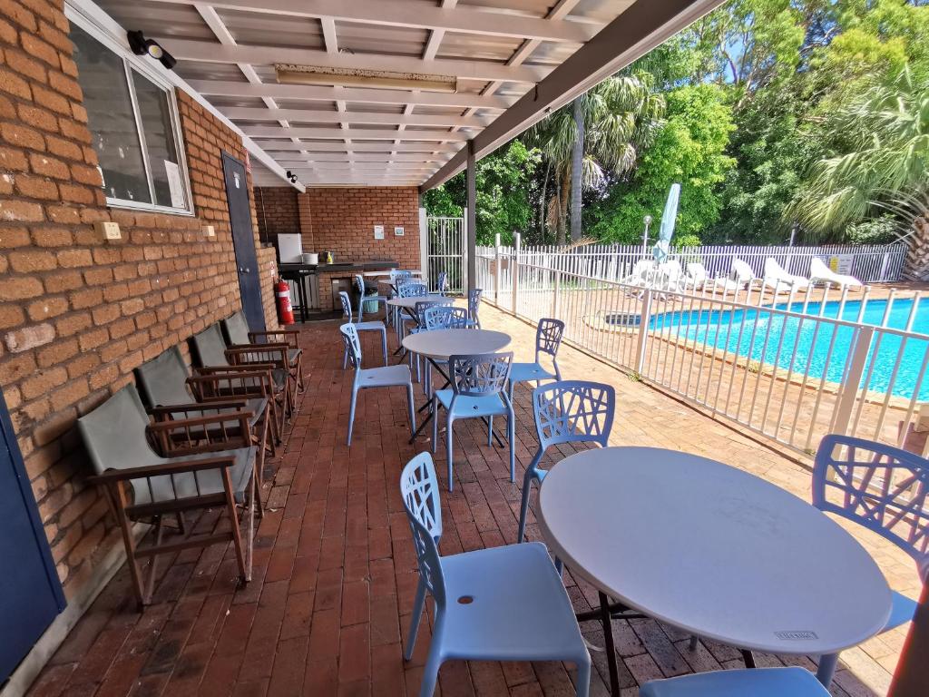 Bazén v ubytování Aquajet Motel nebo v jeho okolí