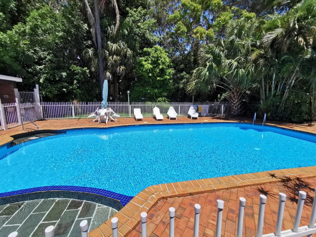 Bazén v ubytování Aquajet Motel nebo v jeho okolí