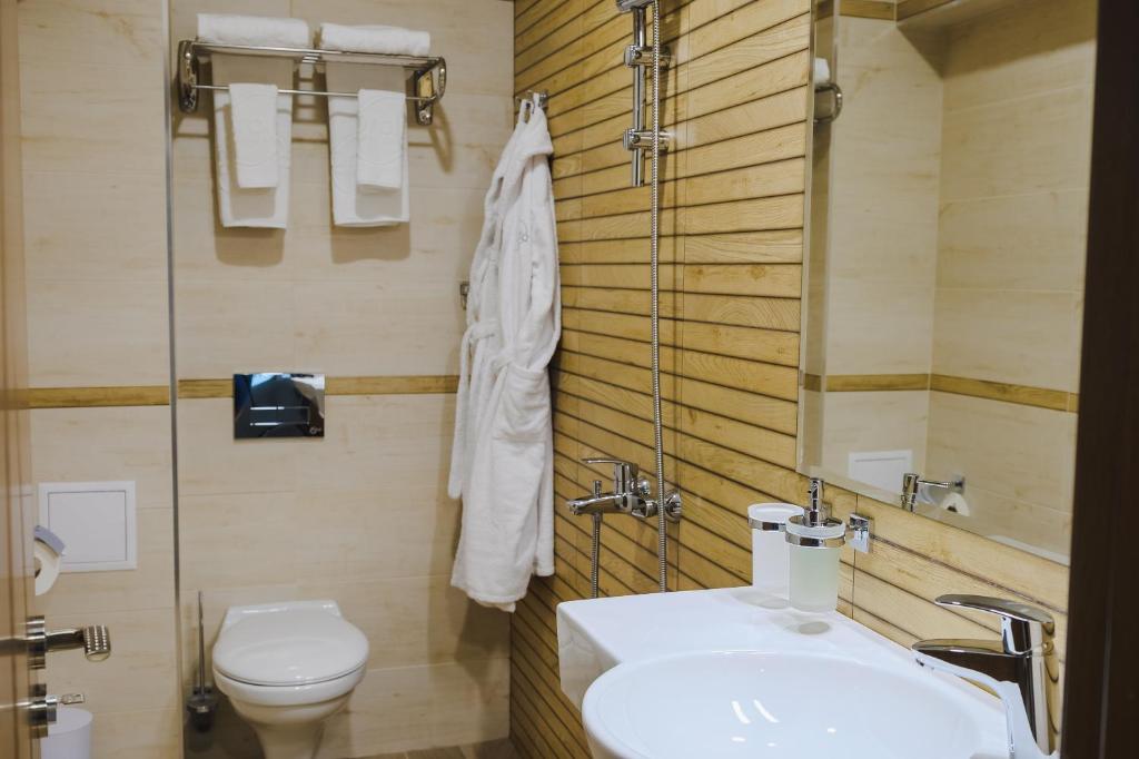 Koupelna v ubytování Spa Hotel Orbita