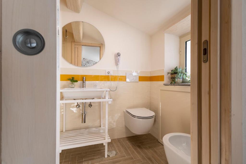 Łazienka w obiekcie B&B La Rocca