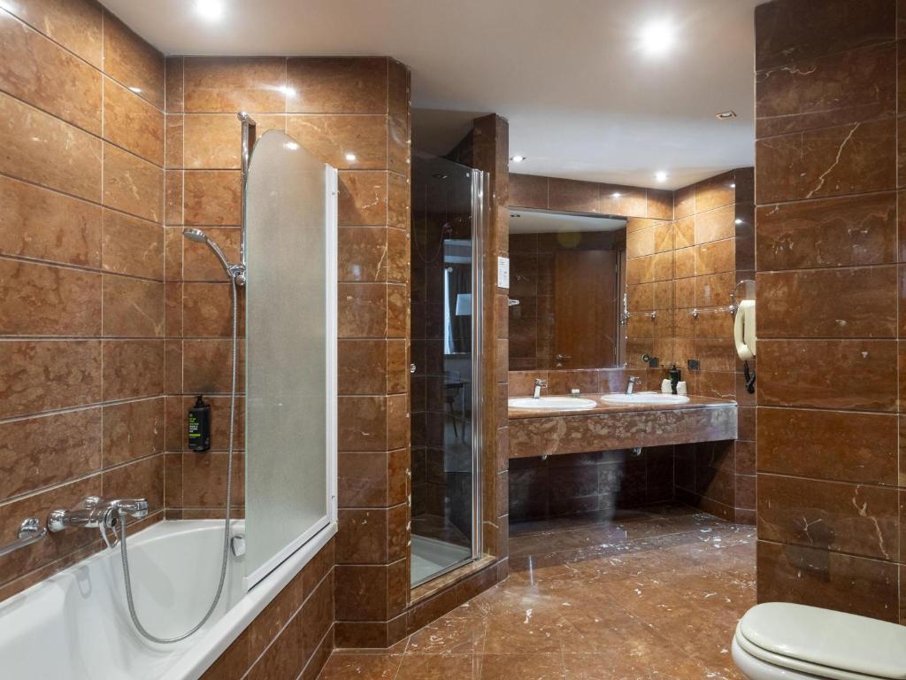 Kúpeľňa v ubytovaní B&B HOTEL Trapani Crystal