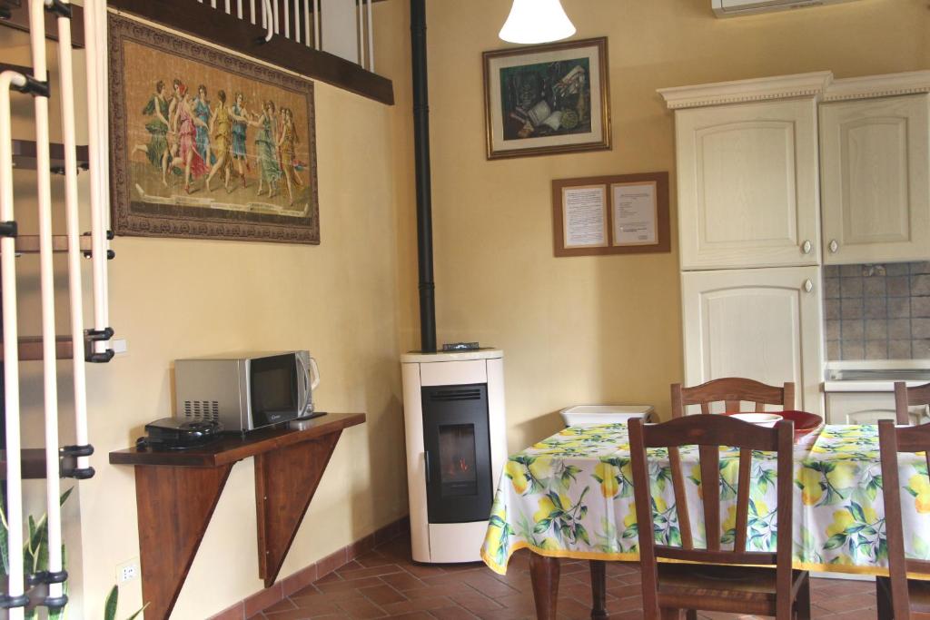 Kuchyň nebo kuchyňský kout v ubytování Casa vacanze Ester