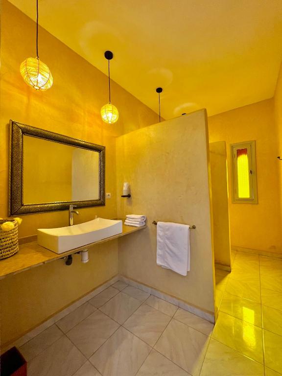 Koupelna v ubytování Le Rubis Oriental Marrakech