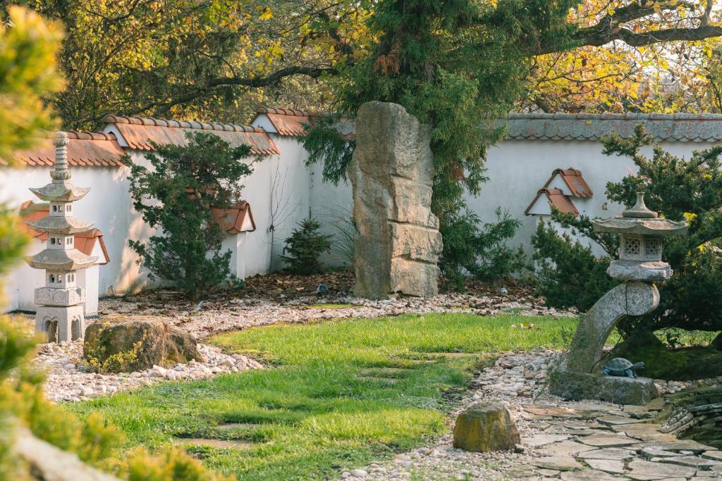 Zahrada ubytování Relaxace v blízkosti Poděbrad - Kanín