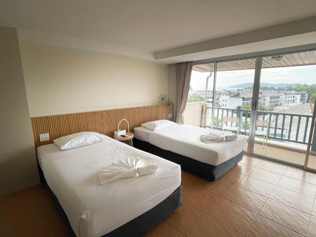 Ben's House - Twin Room With Sea View