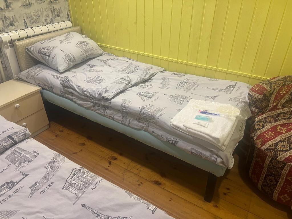 Postel nebo postele na pokoji v ubytování CTH-Baku-Hostel