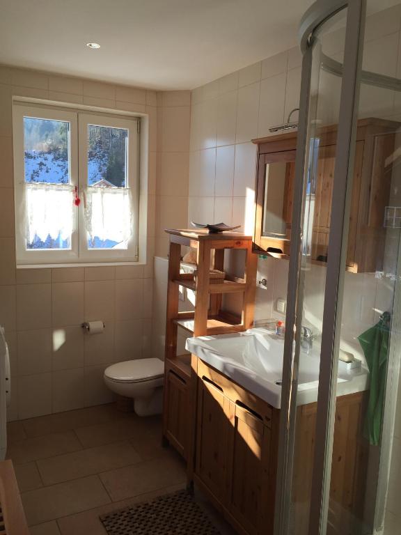 Koupelna v ubytování Ferienhaus Borth