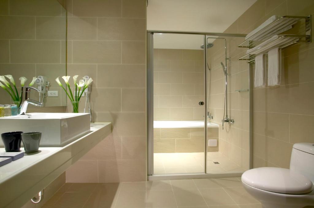 Koupelna v ubytování City Suites - Taoyuan Gateway