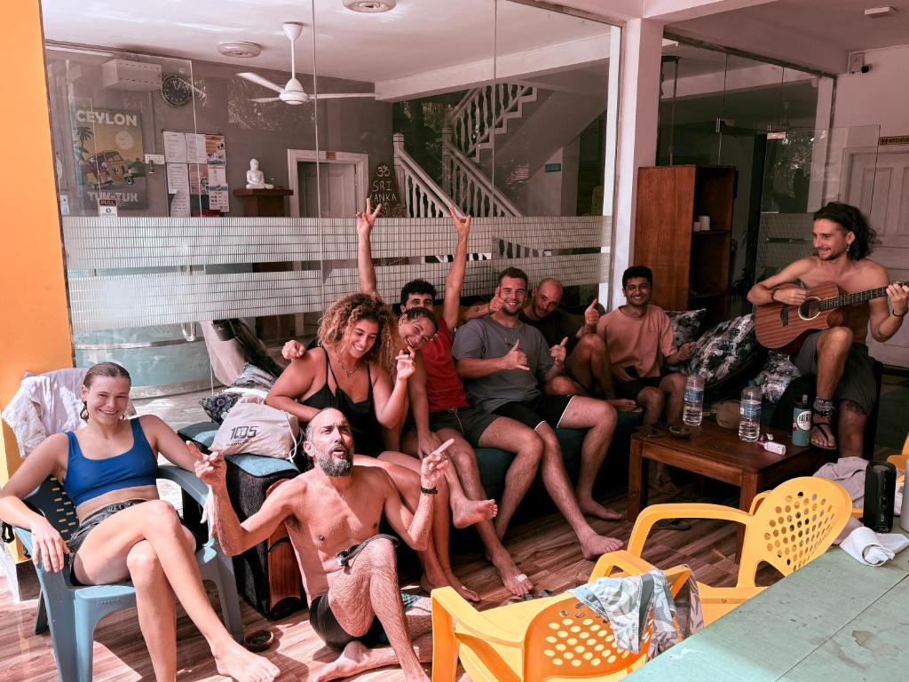 Hosté ubytování Wake N Flow, Weligama